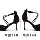 And Summer 2025 New Fine Heel High Heel Shoes In The Tip Of The Hollow Shoes Sexy Women Singles Shoes Ultra High Heel Water Drill Head