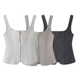 2025 New Women's Street Fashion Zipper