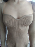 Zingj New Autumn And Winter Elastic Open Shoulder Base Knit-Outfit