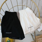Zingj Sweatpants Women's 2024 Summer New Casual Shorts Show Thin And Versatile High-Waisted Pants Women's Hot
