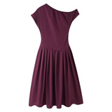 Women's ZA Summer New Temperament Light Long Shoulder Folded