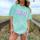 Print A Wide-Cut Short-Sleeved Women's T-Shirt Large Version Of Casual T-Shirt