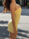 Y2K Bodycon Slip Mini Dress- Outfit