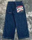 Wide-Leg Jeans Men Y2K Hip-Hop Harajuku High-Quality Street