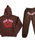 Men's And Women's Sp5der Spider Web Set 555555 Sportswear Sweater Jogging