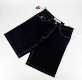 Big Boy Jeans Hip-Hop Cartoon Pattern Embroidered Loose Jeans Men's