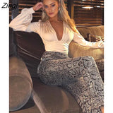 Black Deep V Neck Bodysuit Women Sexy Puff Sleeve Bodycon Jumpsuit Solid Elastic Casual Party Winter Bodysuits Body