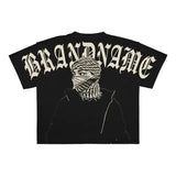 Y2K Harajuku Style T-Shirt Men's Hip-Hop Graphic Printing Cotton Punk