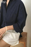 Spring Female Shirts Women Striped Shirts Office Lady Clothes Women Shirts Solid Casual Fashion Long Sleeves Blusas