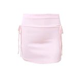 Zingj Summer New Women's Fashion Sexy Lace With Low Waist Wrapped Hip Skirt Short