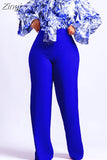 Pieces Women's Sets Summer Autumn Flower Print Blouse Shirt Suit Tops And Pants Suits Dashiki African Set Tracksuit