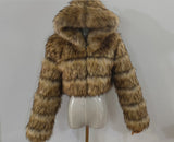 Fur Autumn And Winter New Imitation Fur Turf Warm Hat Fur Coat
