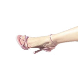 Fairy Pink Sandals 2025 New Water Drill Sexy High Heel Sandals 9Cm Fine