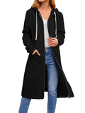 New Women's Loose Zip Long