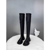 2025 Maillard Over The Knee Boots Boots Tall New High-Crystumn Riders Show Thin Knee