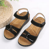 Asia Magic Stick Thick-Soled Sandals Female Fish Mouth Slope With 43 Large Light Beach Cold
