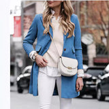 Autumn And Winter New Ebay Hair Women's Coat Japan And South Korea Multi-Color Coat Cardigan Single