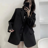 Zingj Spring And Autumn Small Suit Jacket Female Korean Version British Wind Web Celebrity Design Sense West Female Suit Women's Temperament
