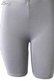 Womens Fitness Half High Waist Quick Dry Skinny Bike Shorts 2023 New Tight Short Black Red Gray Slim Korean Sport Shorts