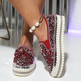 Drill Pine Cake Lefu Shoes Flat Soles Of Casual Shoes Spring And Autumn New Butterfly Gelits Single