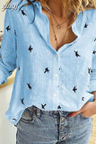 Fashion Cotton Linen Blouse Women Casual Vintage Buttons Long Sleeve Women's Shirts Female Clothing New Blusas