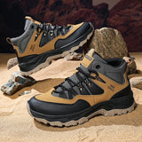 Men's Shoes Autumn 2025 New Ride Sports To Help Outdoor Retro Mountaineering Thick Bottom Anti-Slip Wear Short