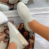 Wish New Flying Socks Shoes Elastic Cloth Large Size Women's Shoes Breathable Sports Single Shoe
