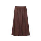 New Women's Wrinkles Effect Short Vest Half-Dress Dress
