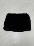 New Street Fashion Hot Girl Hair Splicing Sexy Low-Waisted Ass Skirt Hot Personality Half-Body