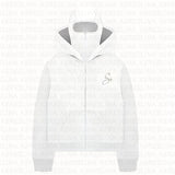 Brand Double Hat Unique Design Hooded Jacket Autumn And Winter New Master With Loose Y2K