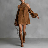 Women's New Autumn And Winter Fashion Women's Long Hair To Open The