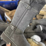 Boots Fur One Snow Boots Women's 2025 New Thick Bottom Women's High-Heeled Winter Thick Cotton