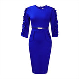 Waist Women's Temperament Commute Plus Size
