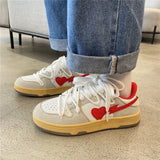 Retro Casual Love SneakersOutfit