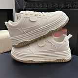 Version Of The Trend Of Small White Shoes Women In The Autumn Of 2025 New Buffler Shoes Thick Soles Casual Loose Cake Breathable Running