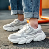 Dad Shoes Men's Thick Soles Increase Leisure Sports Men's Shoes Korean Trend Trend Airable Men's Running