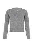 Vintage Button-Up Knit Cardigan- Outfit