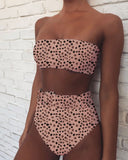 Zingj Chu Double Hot Style Bikini Hot Selling Bikini Hot Style Swimsuit High Waist Print