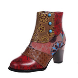 2025 Autumn And Winter New British Style Coarse And Martin Boots Women Wish Large Size Water Drill Women Short