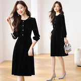 Version Of Loose Good-Looking Youth-Down Navy Blouse Woman! Letters Printed Short-Sleeved Cotton Striped