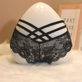 Life Year Hollow Lace Ultra-Thin Hot Fine With Transparent Mesh Low-Rise Lady