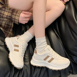 Version Of The Training Shoes Women In The Autumn Of 2025 New Thick Soles To Increase The Feet Of Small Old Shoes Students Sports Casual