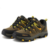 Men's And Women's Shoes Hiking Shoes Autumn And Winter Low Outdoor Hiking Cross-Country Shoes Wear-Resistant And Slippery Large-Size Tourism