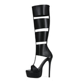 Music Festival Fashion Hot Girl Water Table With Large Size Female Cool Boots Boots