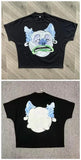 Printing Of Men's T-Shirt Blutosatire Billdog Cotton Oversized