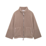 Explosion Women's Street Fashion With Loose Zipper