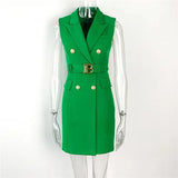 Spring And Autumn New Professional Suit Suit Dress Long-Sleeved Korean Temperament Slim Slimming Small Suit Jacket Female