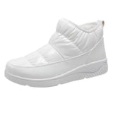 And South Korea Plus Cotton Cotton Short-Bodied Snow Boots Large-Size Round Head Warm Thick-Soled Cotton Shoes