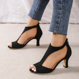 Women's Shoes 2025 Summer New High-Heeled Sandals Wish Big Sandals Women