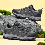 Summer New Men's Outdoor Leisure Shoes Fashion Outdoor Sports Shoes Hiking Shoes Hiking Shoes Low-Top Men's